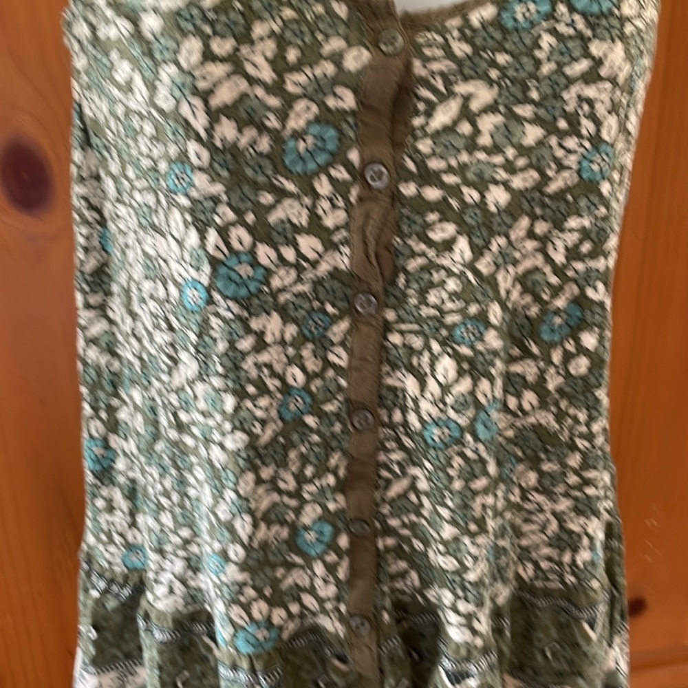 American Eagle Outfitters 🦅 Olive Paisley Tank - Picture 11 of 12